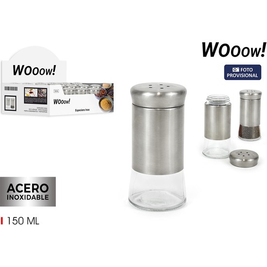 ESPECIERO INOX 150ML WOOOW image 0