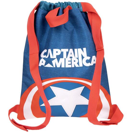 SAQUITO ESCOLAR AVENGERS CAPITAN AMERICA image 1