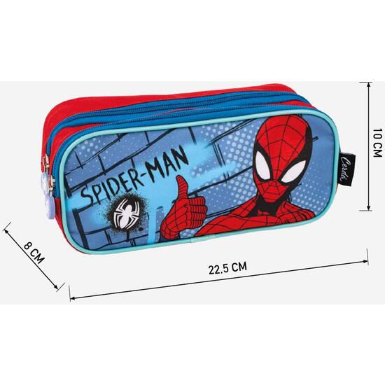 ESTUCHE PORTATODO 2 COMPARTIMENTOS SPIDERMAN image 3