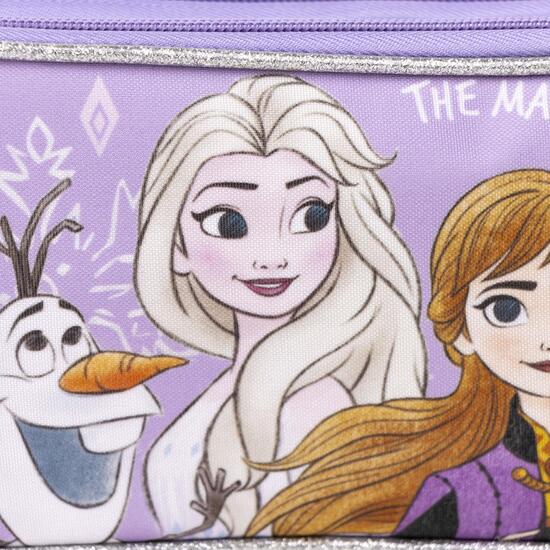 ESTUCHE PORTATODO 2 COMPARTIMENTOS FROZEN image 3