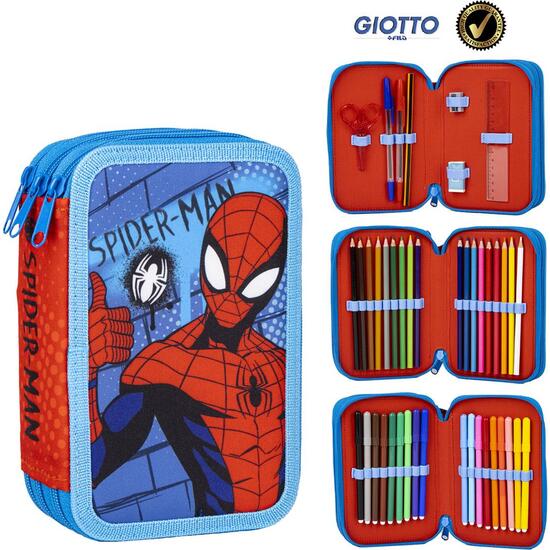 PLUMIER CON ACCESORIOS SPIDERMAN image 0