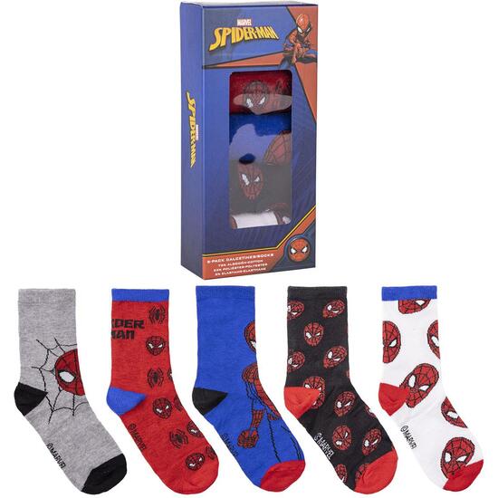 PACK CALCETINES 5 PIEZAS SPIDERMAN image 0