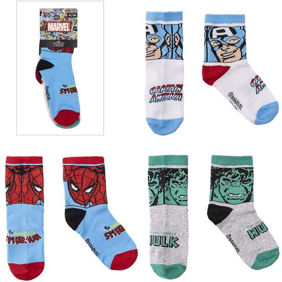 PACK CALCETINES 3 PIEZAS AVENGERS image 0