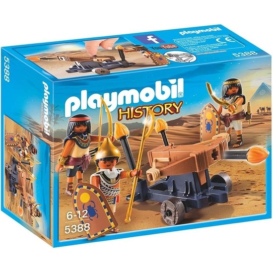 PLAYMOBIL HISTORIA EGIPCIOS CON BALLESTA image 0