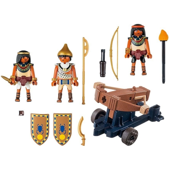 PLAYMOBIL HISTORIA EGIPCIOS CON BALLESTA image 1