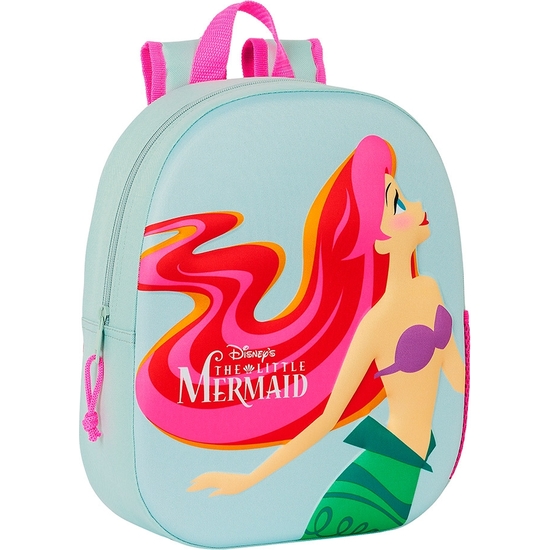 DISNEY LA SIRENITA MOCHILA 3D 27X33X10 CM image 0