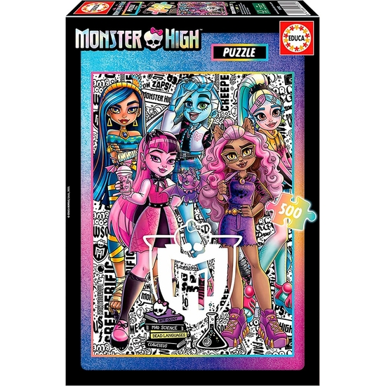 MONSTER HIGH PUZZLE 500 PIEZAS image 0