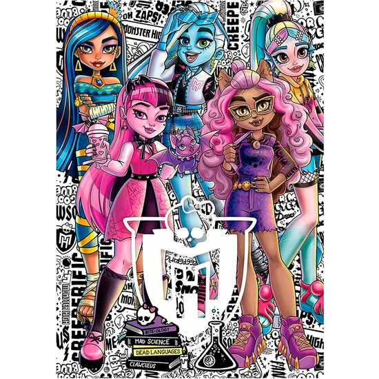 MONSTER HIGH PUZZLE 500 PIEZAS image 1