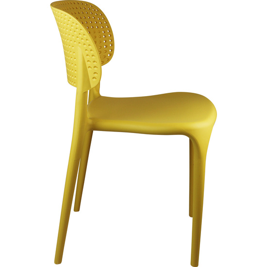 SILLA MARILYN OCRE 49,5X47X75CM THINIA HOME  image 1