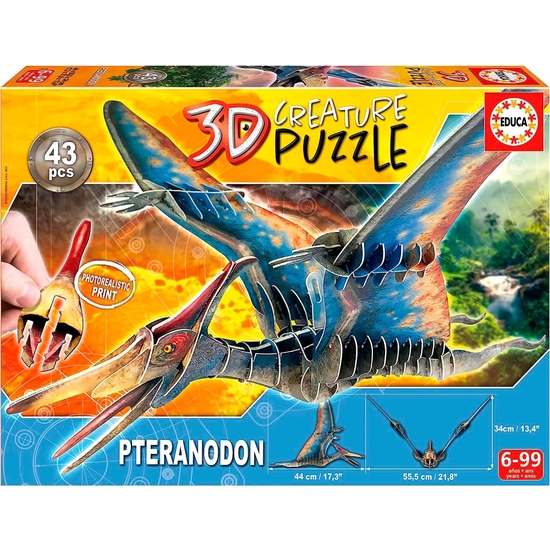 PUZZLE 3D DINOSAURIOS PTERANODON image 0