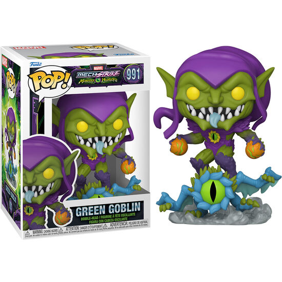 FIGURA POP MARVEL MONSTER HUNTERS GREEN GOBLIN image 0