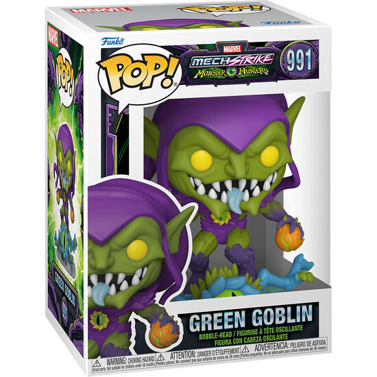 FIGURA POP MARVEL MONSTER HUNTERS GREEN GOBLIN image 2