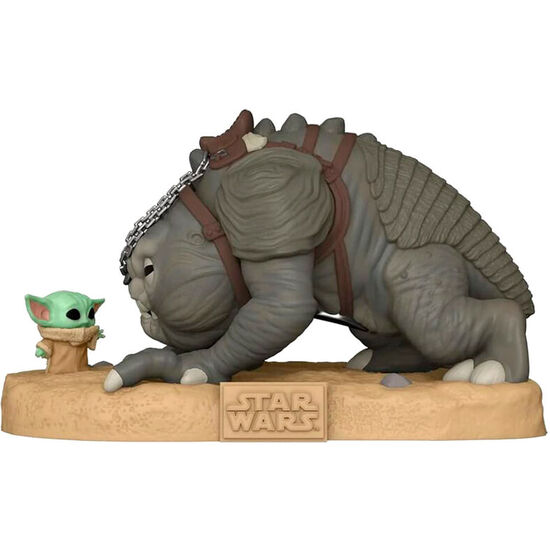 FIGURA POP STAR WARS GROGU WITH RANCOR EXCLUSIVE image 1