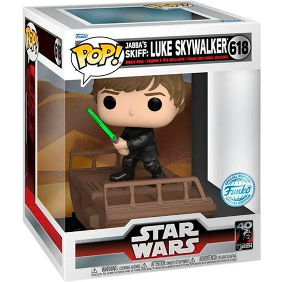 FIGURA POP DELUXE STAR WARS LUKE SKYWALKER EXCLUSIVE image 0