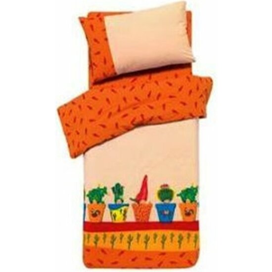JUEGO DE FUNDA NORDICA 3 PIEZAS ANNE GEDDES CAMA DE 90 CACTUS POTS image 0