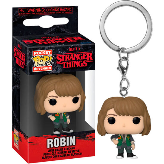 LLAVERO POCKET POP STRANGER THINGS ROBIN image 0