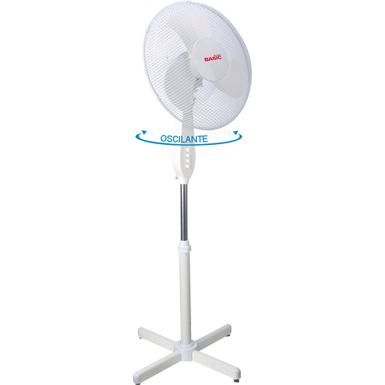 VENTILADOR CON PIE 40CM40W3VEL. BASIC HOME image 7