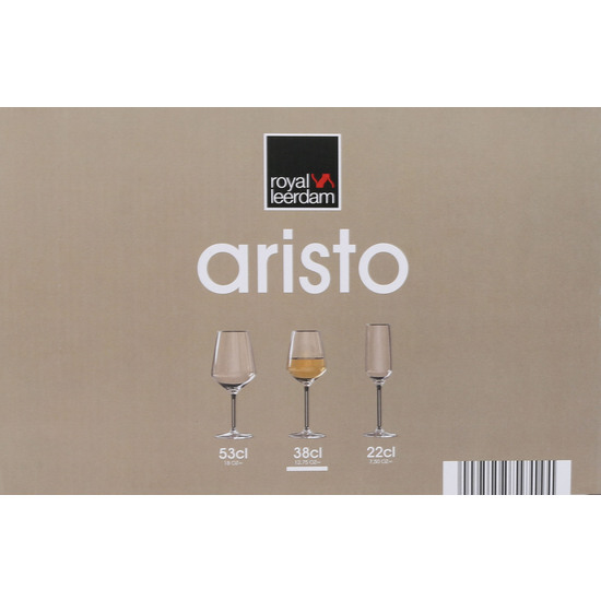 SET 6 COPAS VINO 38CL ARISTO image 3