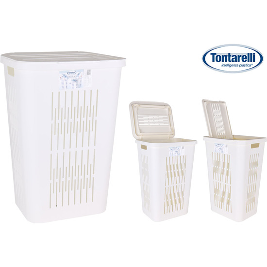 LAUNDRY HAMPER TWO OPENINGS 60 L  image 0