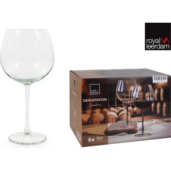 EK SET 6 COPAS BALON 58CL DEGUSTATION image 0