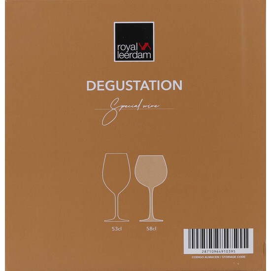 EK SET 6 COPAS BALON 58CL DEGUSTATION image 2