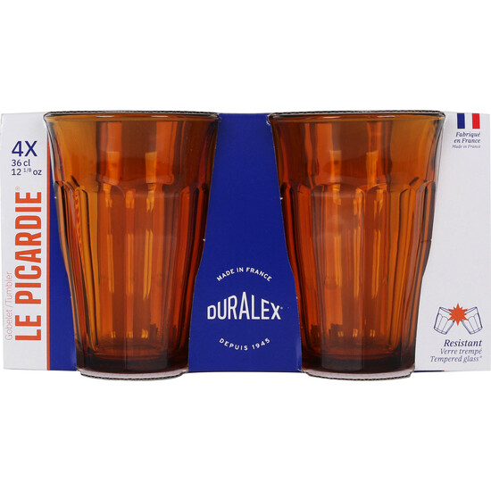 SET 4 VASO 36CL AMBAR PICARDIE image 1