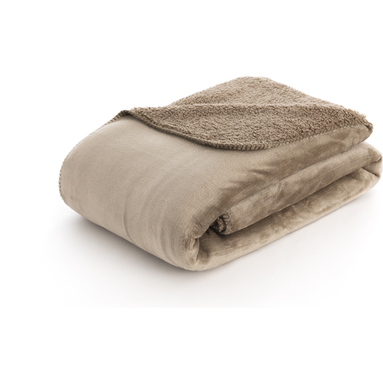 MANTA EXTRASUAVE REVERSIBLE SEDALINA - SHERPA TAUPE image 0