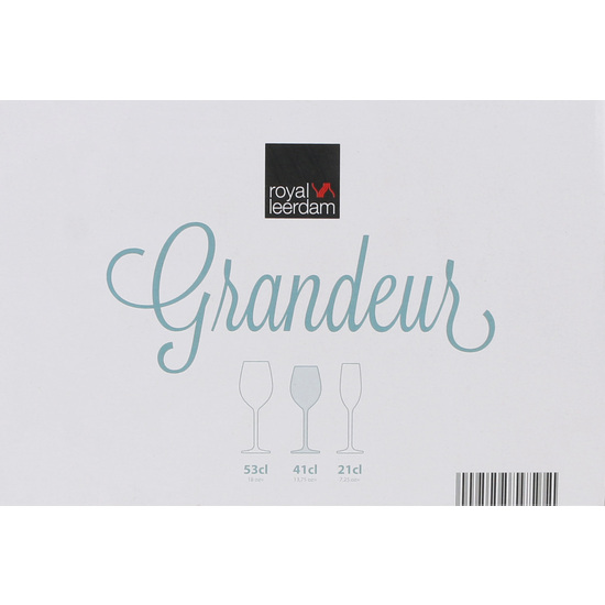 SET 6 COPAS VINO 41CL GRANDEUR image 3