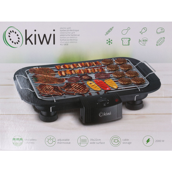 ASADOR ELECTRICO 2000W 475X345X93 CM image 3