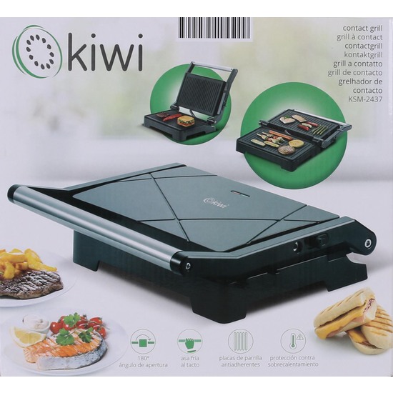 GRILL DOBLE 1000W GRILL:23X14.5 180/105 AP image 1