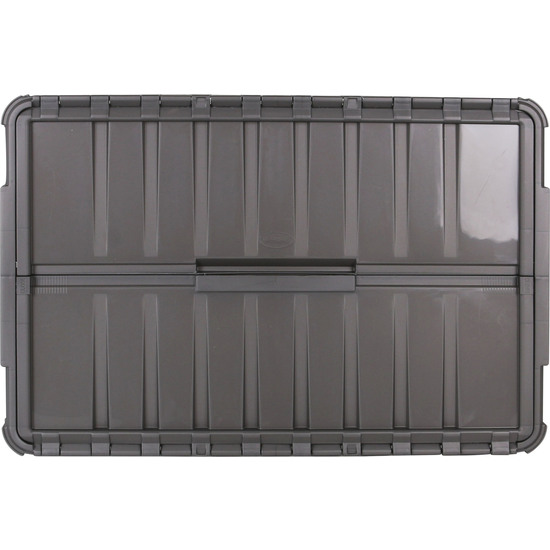 CAJA ALMACENAJE C/TAPA DOBLE 80L DOUBLE TRANSPARENTE/ANTRACITA image 3