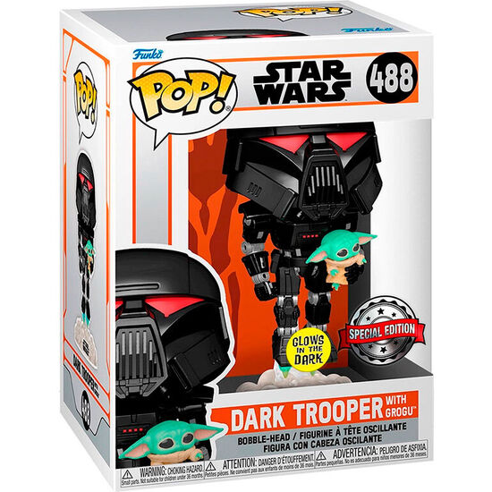 FIGURA POP STAR WARS DARK TROOPER EXCLUSIVE image 0