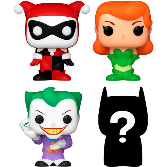 BLISTER 4 FIGURAS BITTY POP DC COMICS HARLEY QUINN image 1