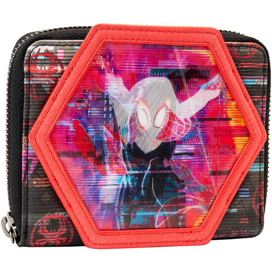 CARTERA LENTICULAR CRUZANDO EL MULTIVERSO SPIDERMAN MARVEL LOUNGEFLY image 1