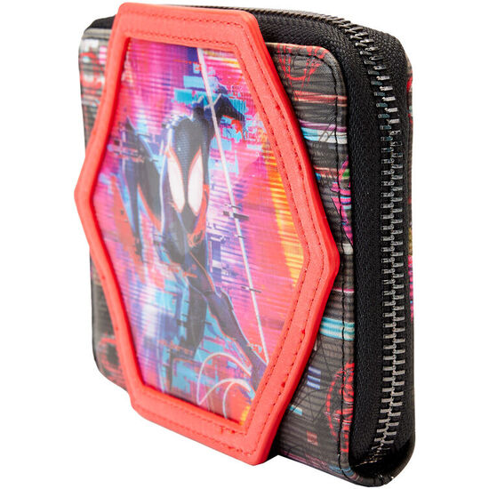 CARTERA LENTICULAR CRUZANDO EL MULTIVERSO SPIDERMAN MARVEL LOUNGEFLY image 2