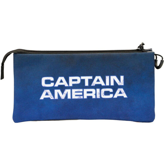 PORTATODO FULL CAPITAN AMERICA MARVEL TRIPLE image 2