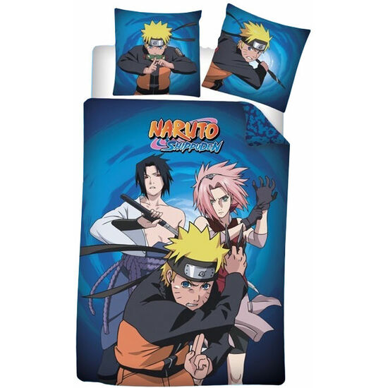 FUNDA NORDICA NARUTO SHIPPUDEN CAMA 90CM MICROFIBRA image 0