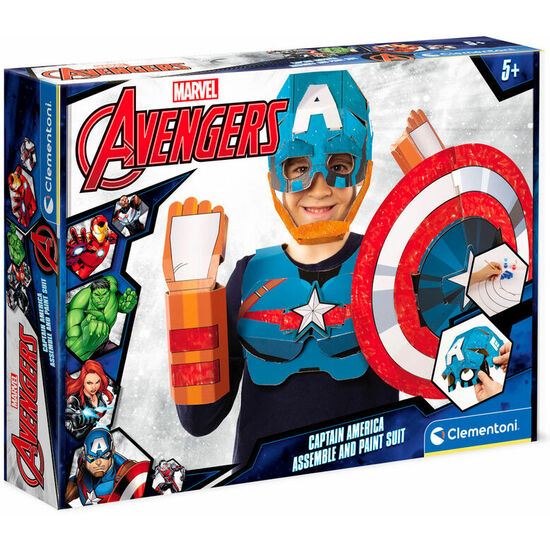 MASCARA CAPITAN AMERICA VENGADORES AVENGERS MARVEL image 0