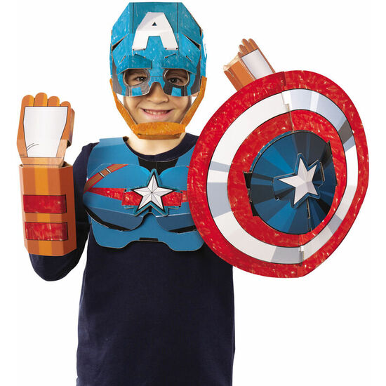 MASCARA CAPITAN AMERICA VENGADORES AVENGERS MARVEL image 1