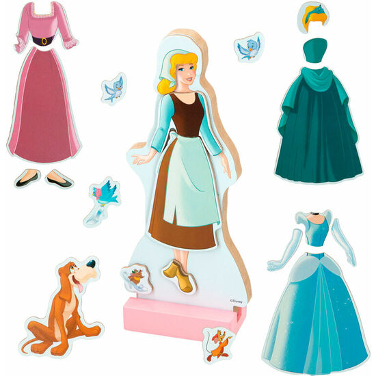 PRINCESAS DISNEY.VESTIDOS MADERAECO30X22 image 1