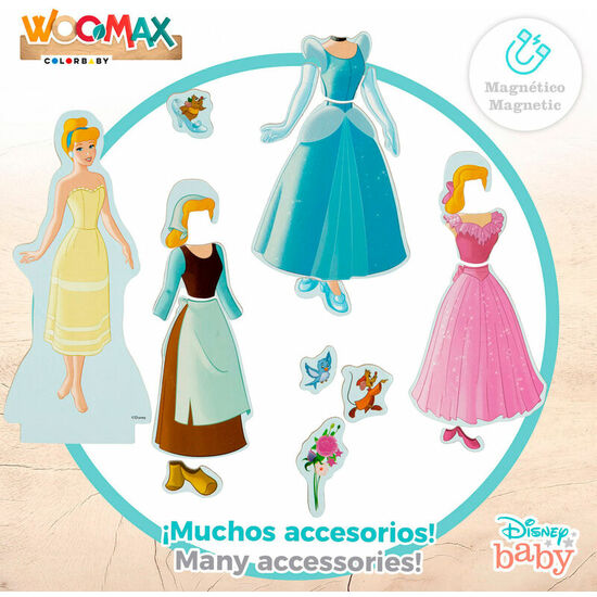 PRINCESAS DISNEY.VESTIDOS MADERAECO30X22 image 2