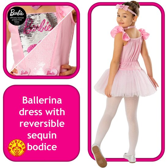 DISFRAZ BARBIE BALLERINA 7-8 AÑOS image 1