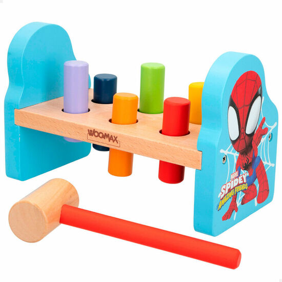 JUEGO MARTILLO MADERA SPIDEY MARVEL image 1