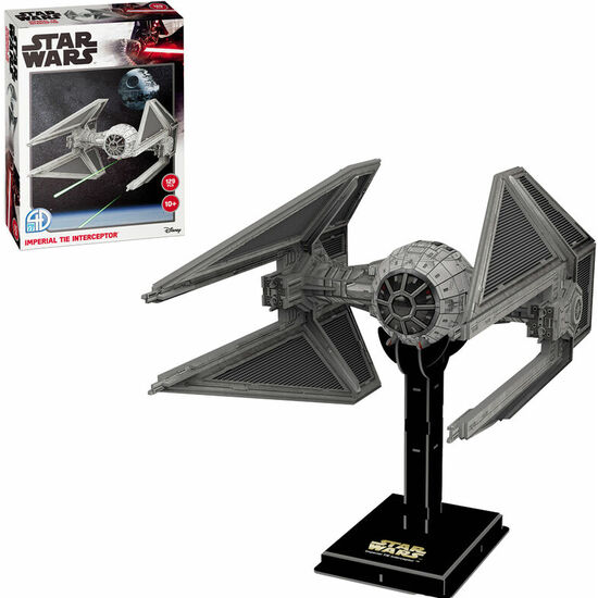 PUZZLE 3D INTERCEPTOR TIE STAR WARS 129PZS image 0