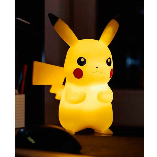 LAMPARA LED 3D PIKACHU POKEMON 25CM image 1