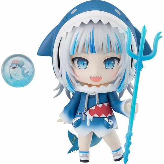 FIGURA NENDOROID GAWR GURA HOLOLIVE PRODUCTION 10CM image 0