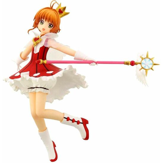 ESTATUA SAKURA ROCKET BEAT CARD CAPTOR SAKURA CLEAR CARD 19CM image 0