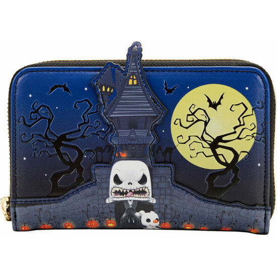 CARTERA JACK SKELLINGTON PESADILLA ANTES DE NAVIDAD DISNEY LOUNGEFLY image 0