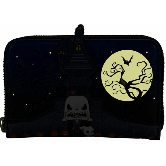 CARTERA JACK SKELLINGTON PESADILLA ANTES DE NAVIDAD DISNEY LOUNGEFLY image 1