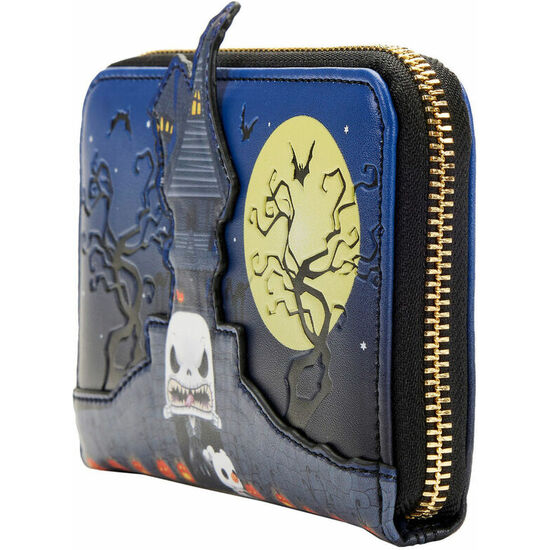 CARTERA JACK SKELLINGTON PESADILLA ANTES DE NAVIDAD DISNEY LOUNGEFLY image 2